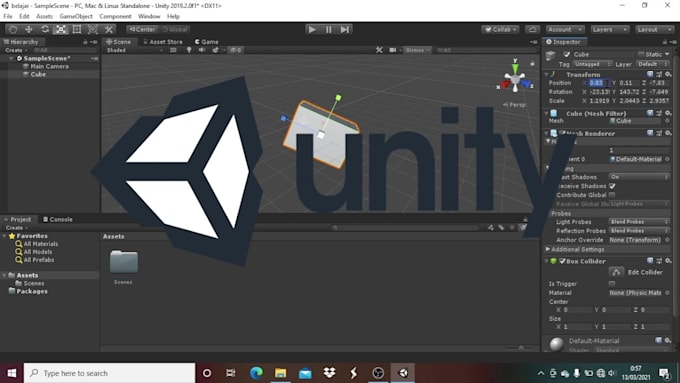 Gig Preview - Develop a unity 2d game for you