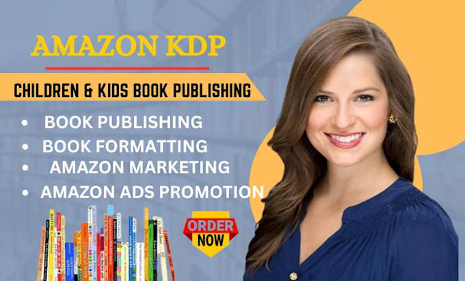 Gig Preview - Illustrate book formatting for amazon kdp format paperback publish children book