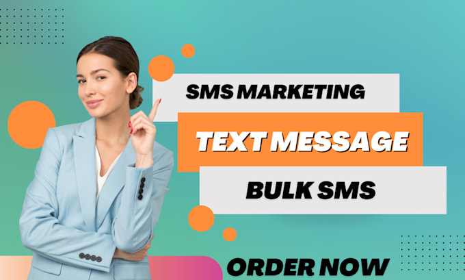 Gig Preview - Do text message and bulk sms marketing mass email cold emails mailchimp