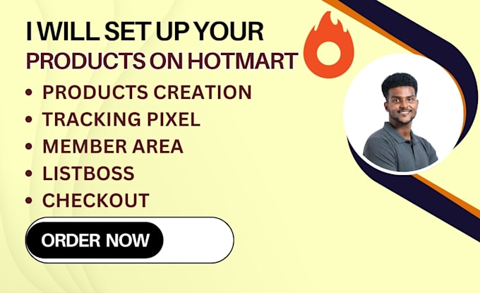 Gig Preview - Set up all your products on hotmart