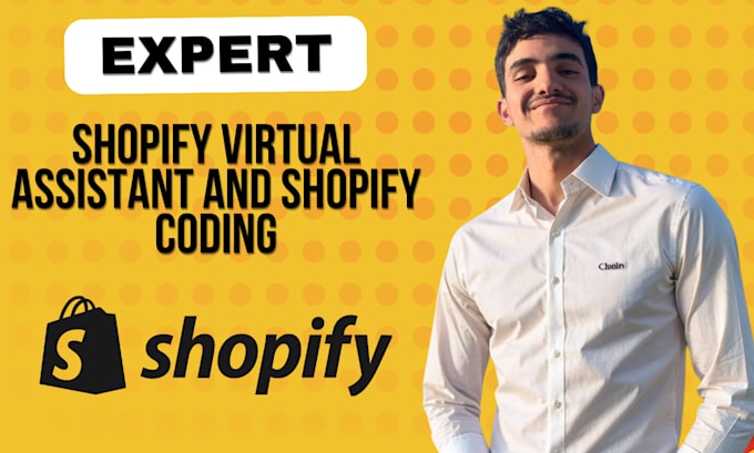 Gig Preview - Be your shopify virtual assistant for store management and product uploads