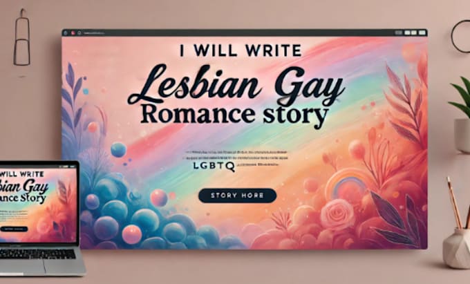 Gig Preview - Ghostwrite your gay lesbian lgbtq romance erotica story