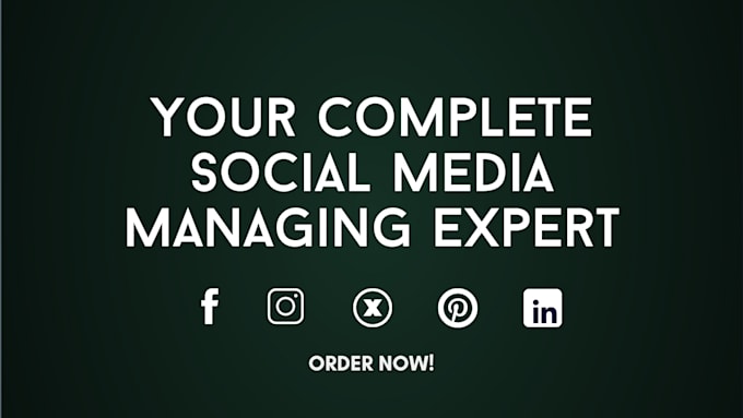 Gig Preview - Be your social media manager, plus a special bonus