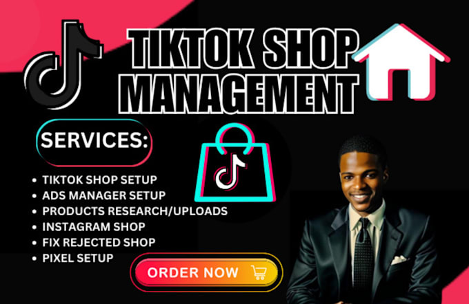 Gig Preview - Setup USA tik tok shop, tiktok ads account, USA tik tok account eu tiktok shop