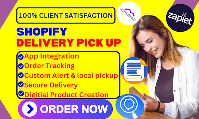 Gig Preview - Setup shopify delivery pickup releasit parcel panel zapiet stellar hypersku app