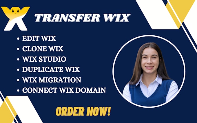 Gig Preview - Transfer wix editor to wix studio clone wix duplicate wix connect wix domain wix