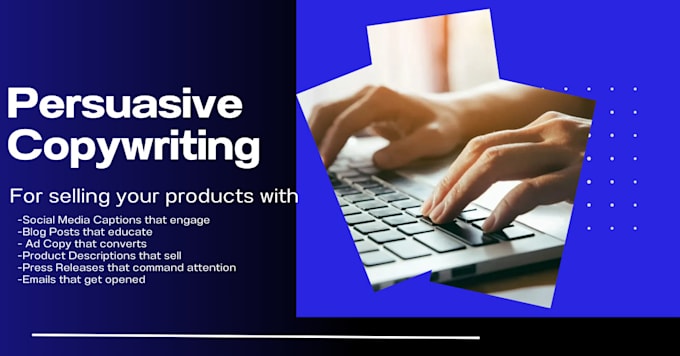 Gig Preview - Be your copywriter creates creative ads, emails, and websites