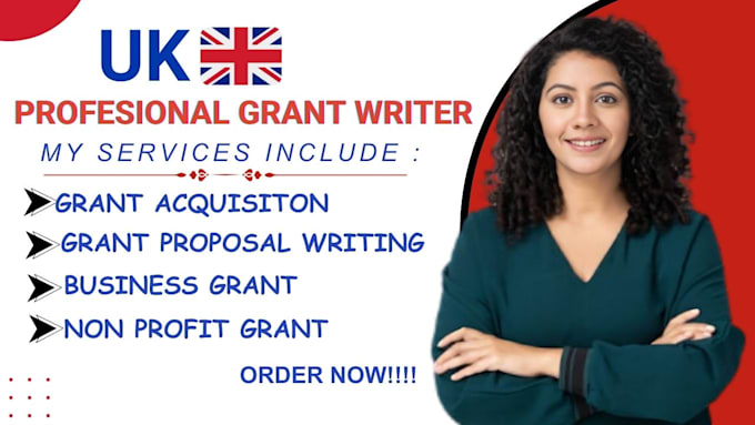 Bestseller - do UK grant, grant research, grant writing, grant proposal, business plan