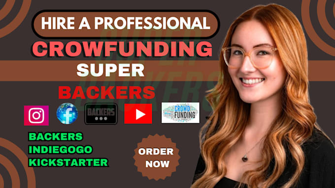 Gig Preview - Generate real fundraising backer list for kickstarter, indiegogo, crowdfunding