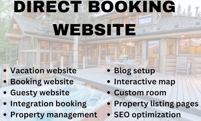 Bestseller - do direct booking website guesty website property management website vacation