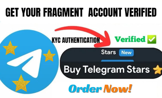 Gig Preview - Be telegram fragment verification expert, ton wallet to acquire telegram stars