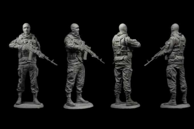 Gig Preview - Create highly detailed miniatures and figurines for printing