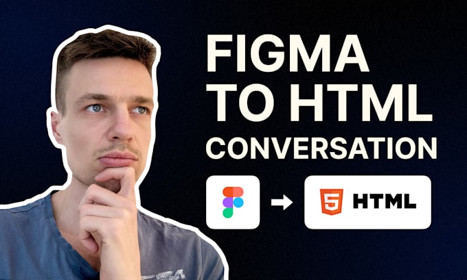 Gig Preview - Convert figma to html responsive website