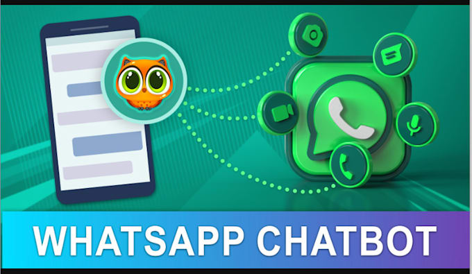 Gig Preview - Develop whatsapp bots using python, web chatbots, and discord bots