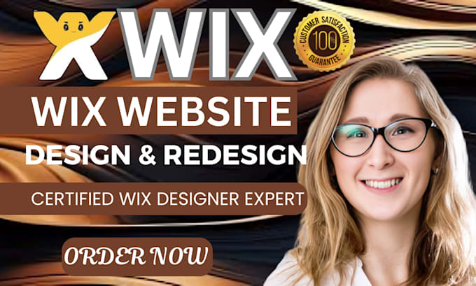 Gig Preview - Design, redesign wix website, business website, and  develop wix website