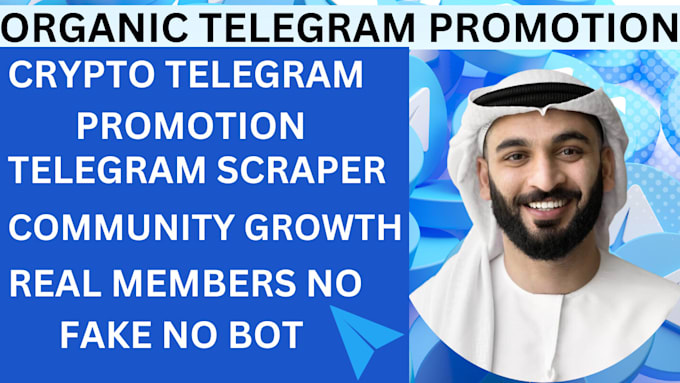 Bestseller - organic telegram promotion for crypto channel and group, crypto telegram promote