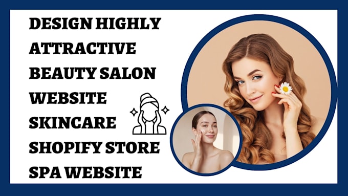 Bestseller - design highly attractive beauty salon website skincare shopify store spa website