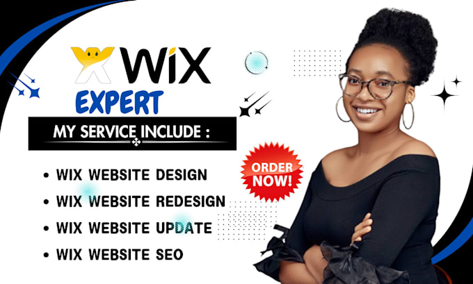 Gig Preview - Do wix website design wix website redesign wix website development wix website