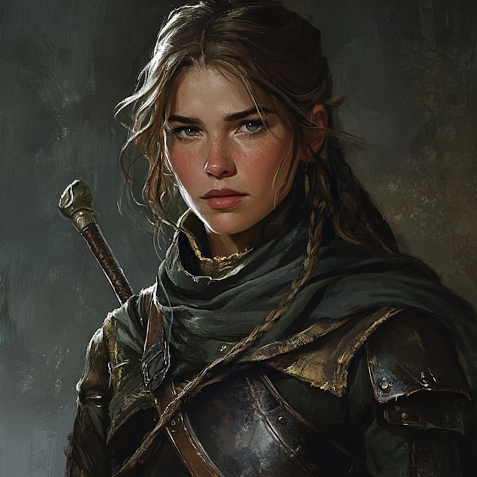 Bestseller - do dnd character art with amazing quality with your idea