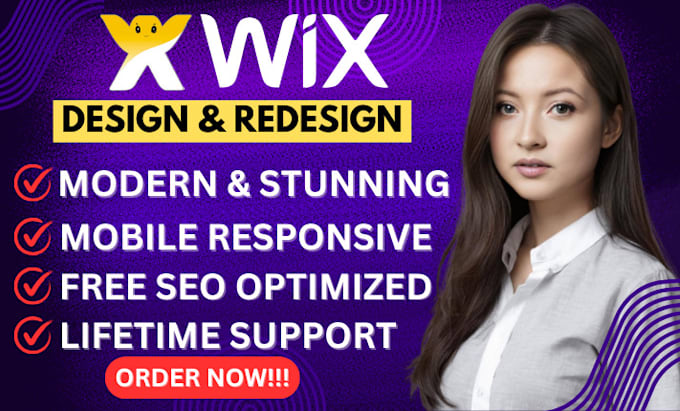 Gig Preview - Wix website design wix website redesign wix website design wix website redesign