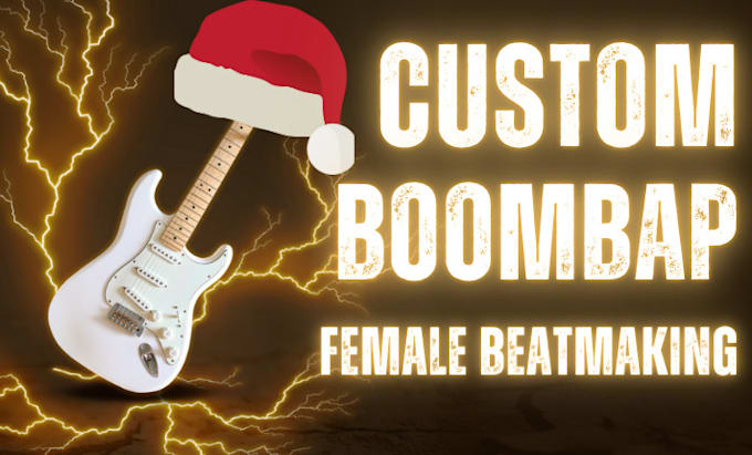 Gig Preview - Be your female rapper boom bap beats old school instrumentals christmas next hit