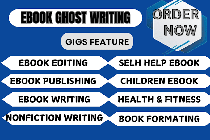 Gig Preview - Do ebook  writing, ebook formating,  children ebook