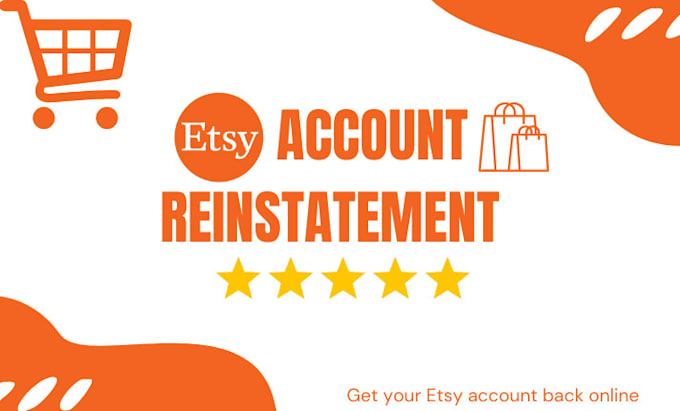 Gig Preview - Do reinstatement appeal letter for etsy reopen, etsy suspension reinstatement