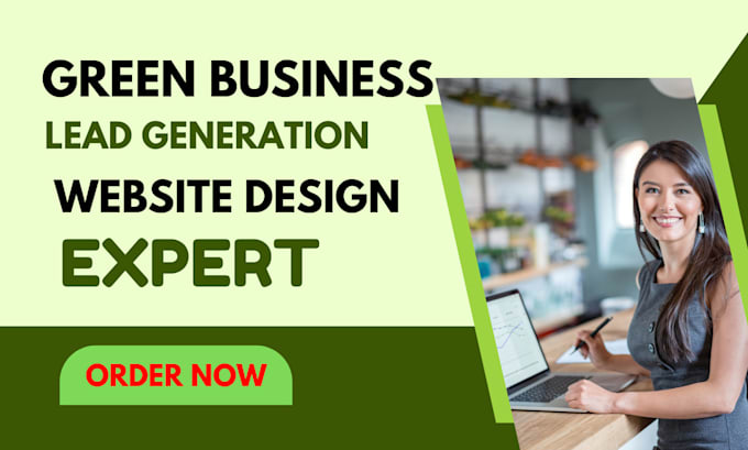 Bestseller - generate exclusive leads for green businesses, startup business website design