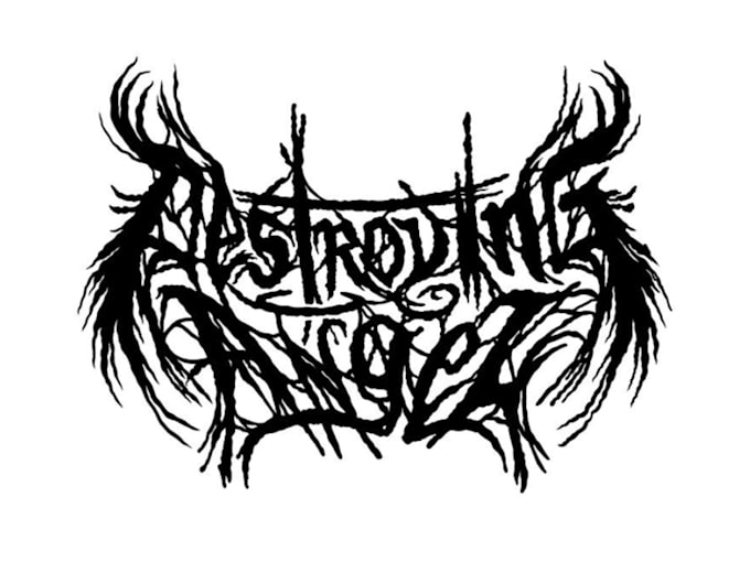 Gig Preview - Create a thrash metal logo design for your need