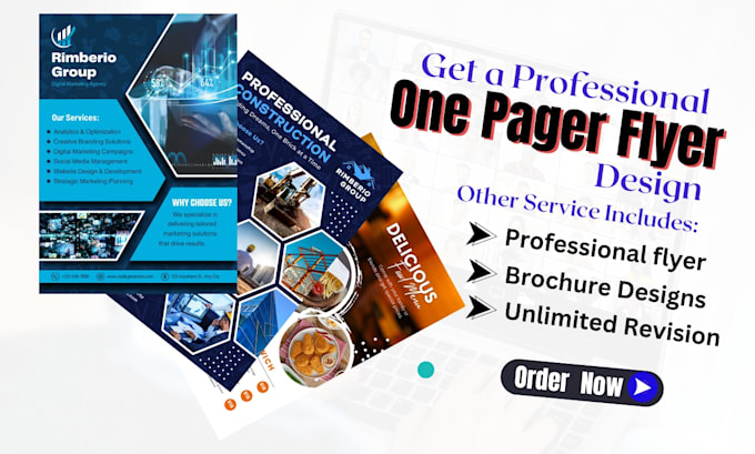 Bestseller - design promotional flyer design, one page flyer design, brochure flyer