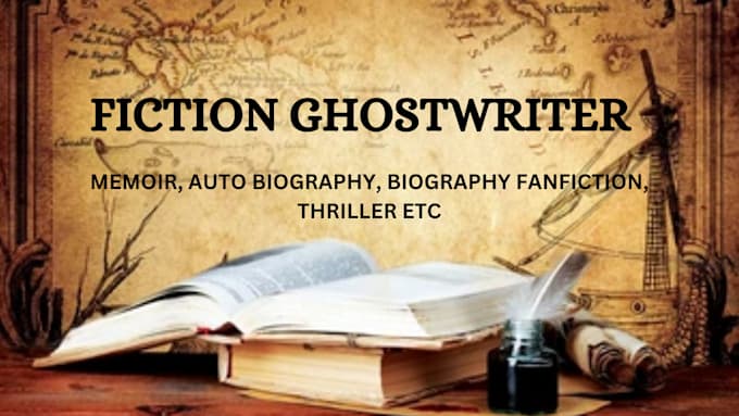 Gig Preview - Write memoir biography auto biography fanfiction thriller ebook writer story