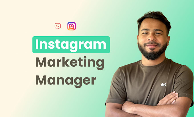 Gig Preview - Help manage, promote your instagram page for organic growth