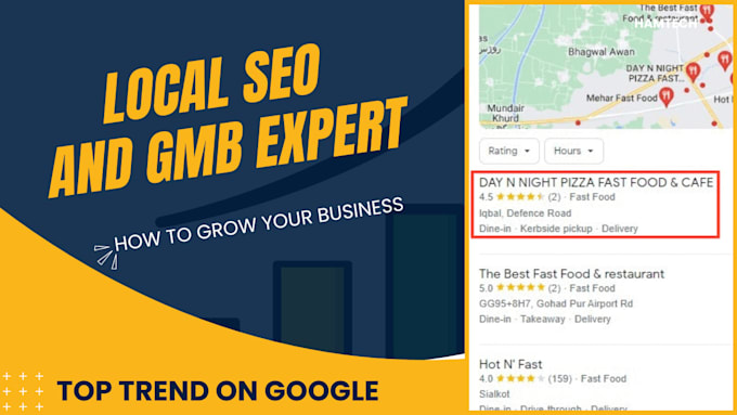 Gig Preview - Do complete website and google my business  ranking for local SEO