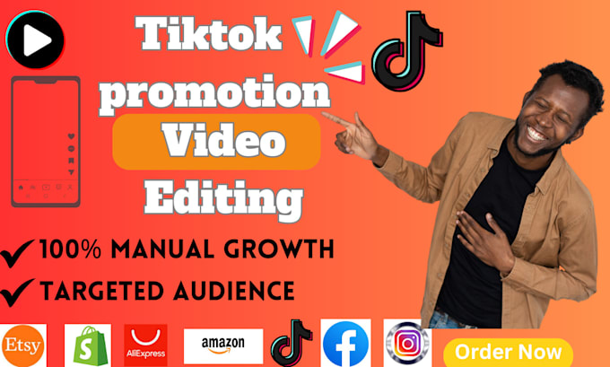 Gig Preview - Be your tiktok manager, tiktok video editing content creator tiktok