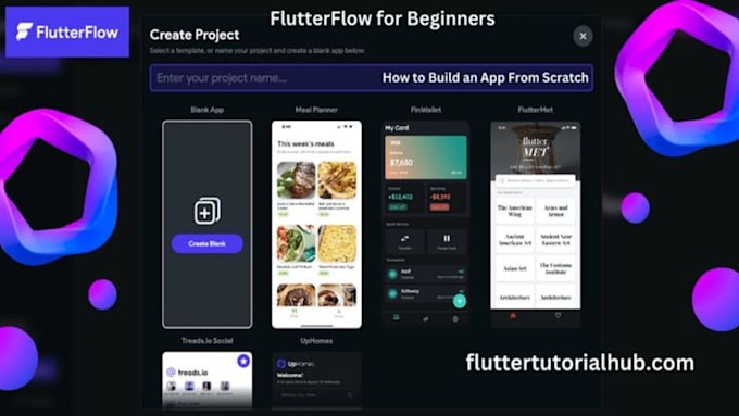 Gig Preview - Custom flutter flow app design and development services