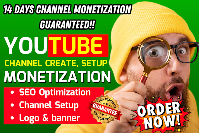 Bestseller - create and setup USA youtube monetized channel, faceless video short, manager