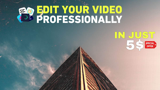 Gig Preview - Video editing services in professional way