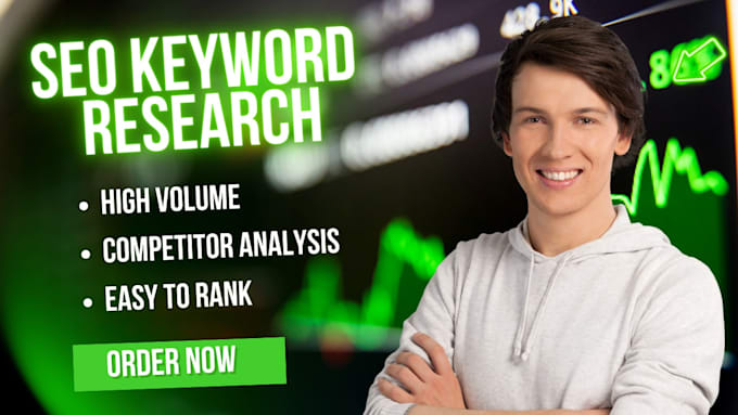 Gig Preview - Do perfect keyword research and competitor analysis