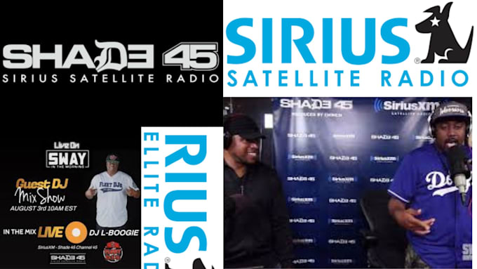 Bestseller - professionally promote your song or ads on siriuxm, shade45