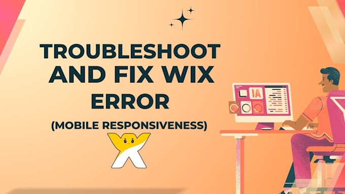 Gig Preview - Fix wix, responsive issues fix, wix troubleshoot, wix maintenance, wix design