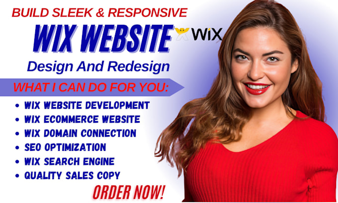 Bestseller - build wix website development wix website design and wix redesign wix studio