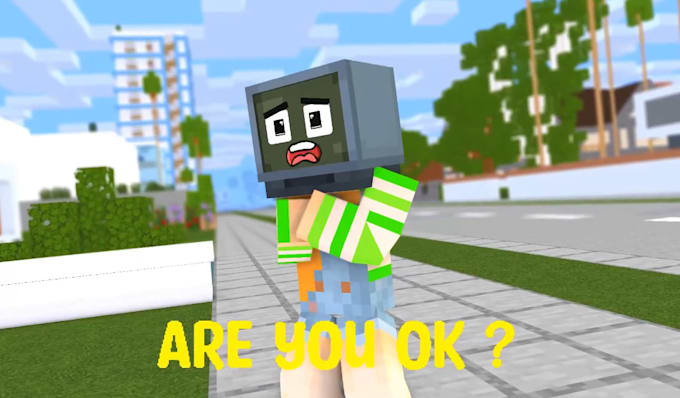 Gig Preview - Do minecraft animation, minecraft trailer video, minecraft shorts, 3d animation