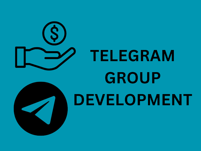 Gig Preview - Setup telegram group, with bots to help you raise 1million for your project