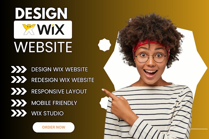 Gig Preview - Wix expert wix design wix website design wix website redesign wix website