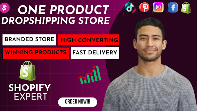 Bestseller - create a branded one product shopify dropshippng store