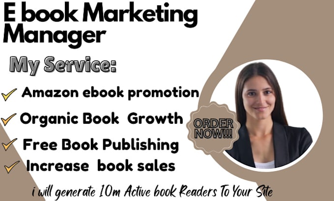 Gig Preview - Market your book link for amazon kdp kindle direct publishing for you