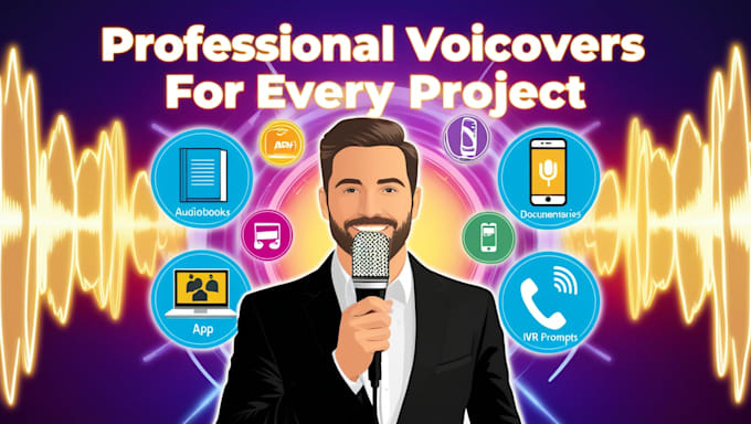 Gig Preview - Voice over for your faceless video channel