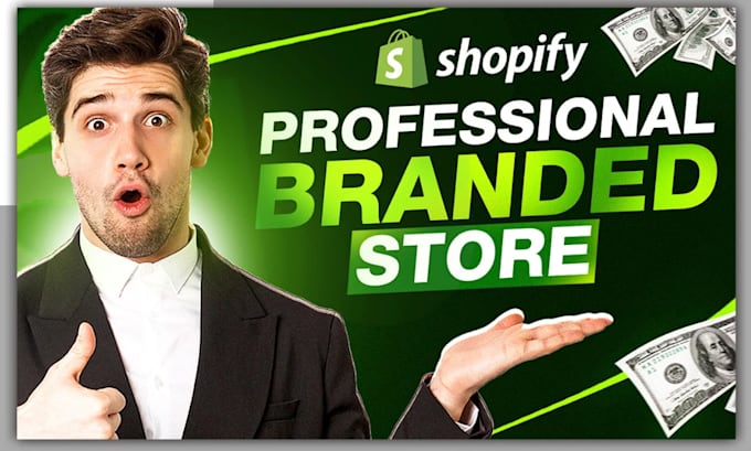 Gig Preview - Create a successful shopify dropshipping store shopify ecommerce website design