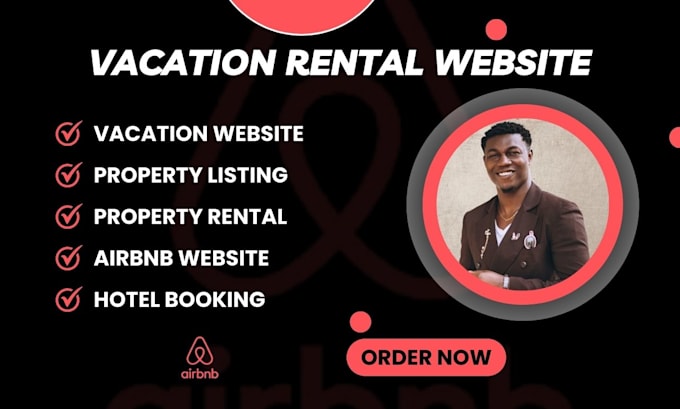 Gig Preview - Vacation rental website vacation website vacation rental website vacation leads