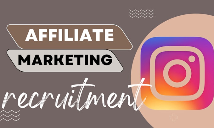 Gig Preview - Recruit instagram facebook tiktok influencers for affiliate recruitment program